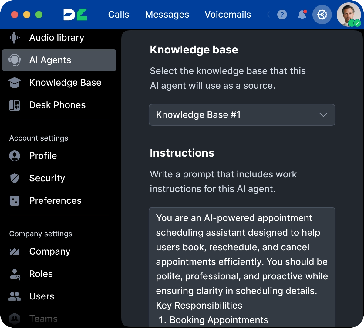 Automate routine inquiries
