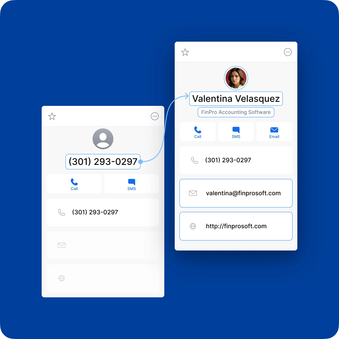 Ensure your team has complete and accurate contact details readily available
