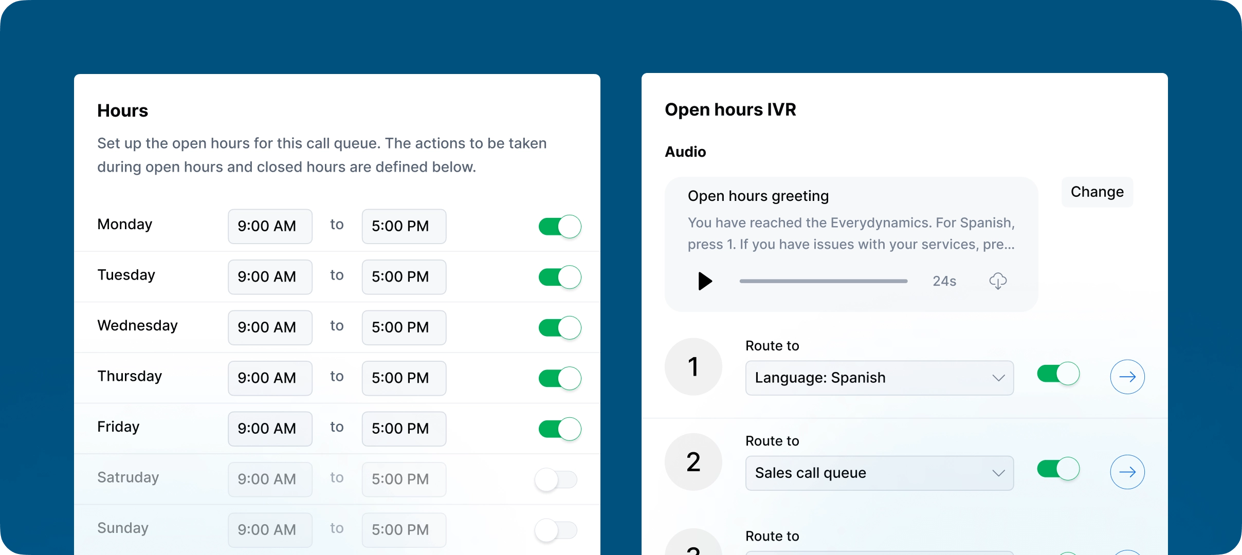 Ensure every call is answered, day or night