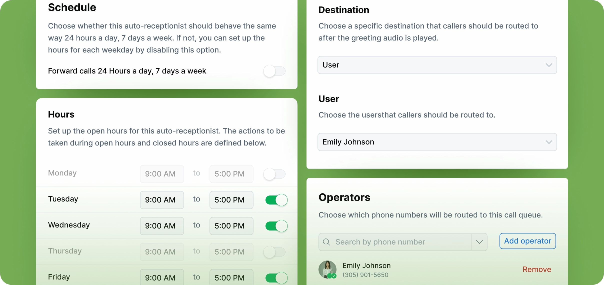 Ensure calls are handled appropriately, every time