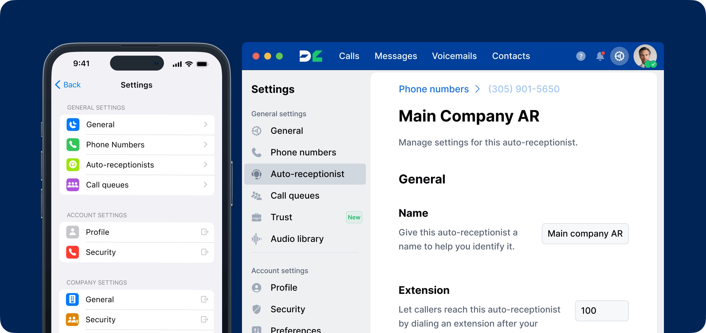 Gain full control of platform capabilities with the web administration portal